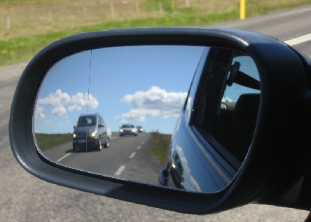 آینه محدب در خودرو و ماشین